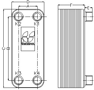 Пластинчатый теплообменник Secespol RHC110